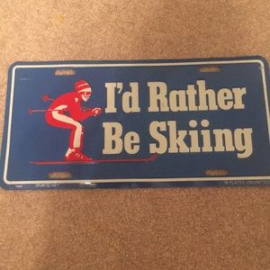 Sportsline Vintage license plate